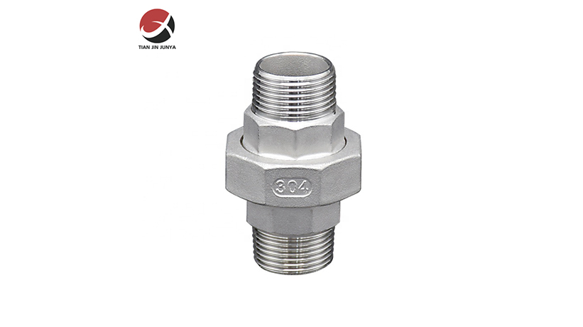 不鏽(xiu)鋼雙頭(tóu)外牙活(huo)接管件(jian)