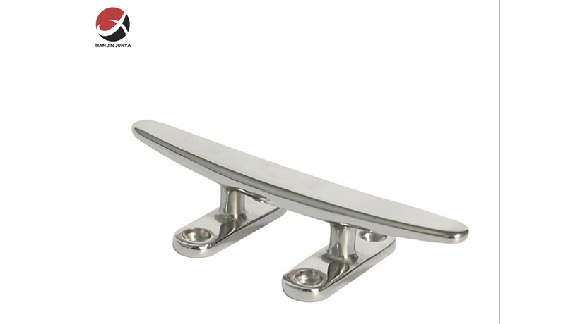 不(bú)鏽鋼輕型(xíng)扁羊角索(suǒ)栓-小快艇(tǐng)遊艇輪船(chuán)鑄造