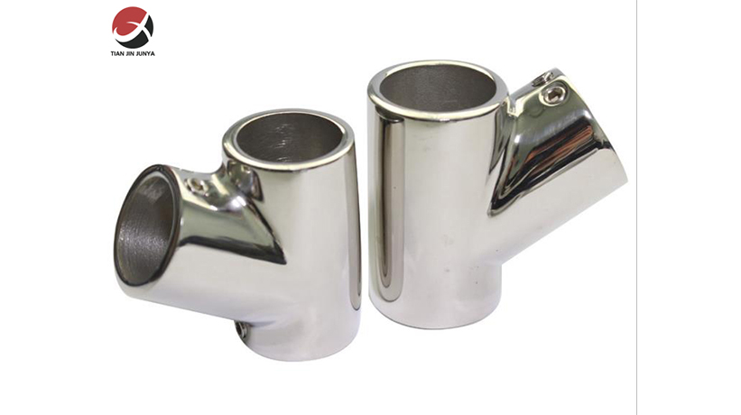  不(bu)鏽鋼60度三(san)通船用五(wǔ)金配件